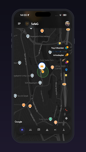 SafeG: Safety & Location Screenshot 1