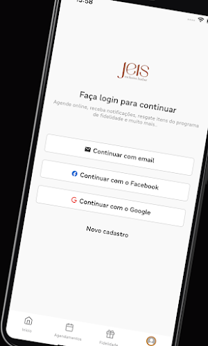 JEIS Exclusive Barber Screenshot 0