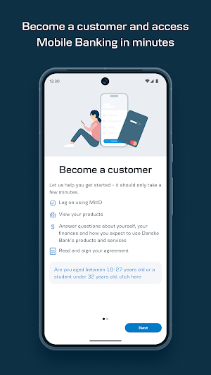 Bliv kunde – Danske Bank Screenshot 0