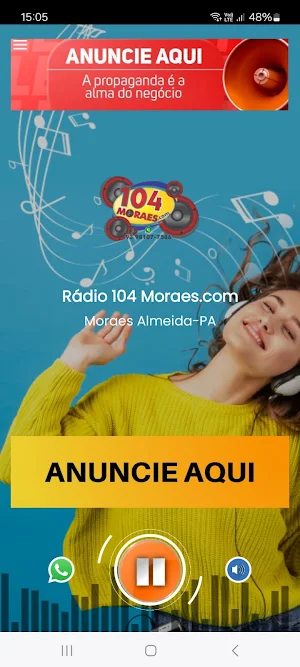 Rádio 104MORAES.com Screenshot 3