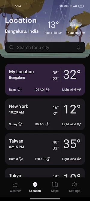 weatherx Screenshot 1
