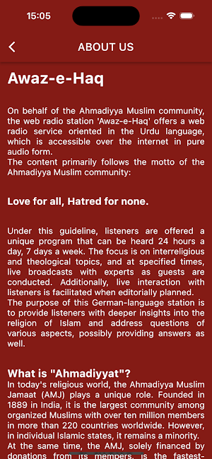 Awaz-e-Haq Screenshot 0