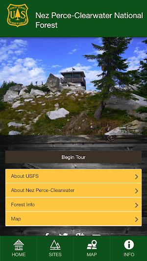 Nez Perce-Clearwater NF Screenshot 0