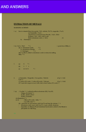 CHEMISTRY TOPICAL REVISION QUESTIONS AND ANSWERS Screenshot 2
