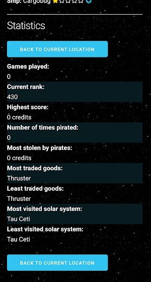 Mindnumb's Galaxy Trader Screenshot 3