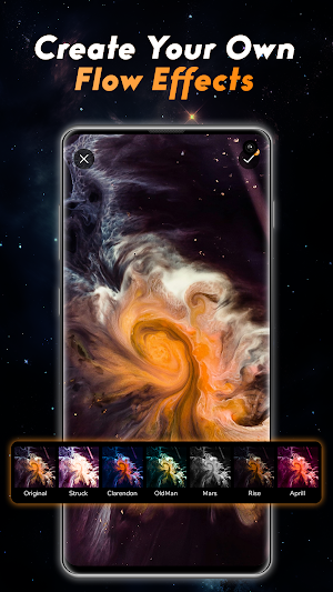 Fluid Screen Reverse Wallpaper Screenshot 3