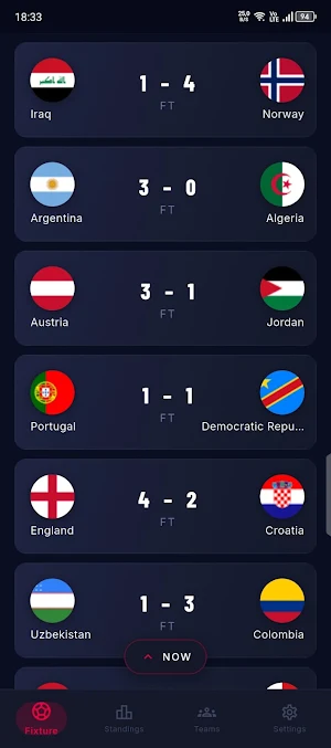 World Cup 2026 Schedule - Live Screenshot 1