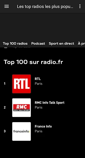 inforadio Screenshot 3