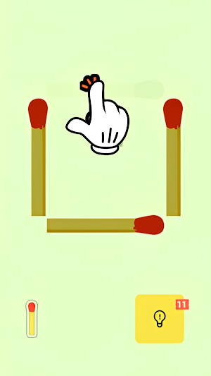 Idle Matchsticks Brain Puzzle Screenshot 0