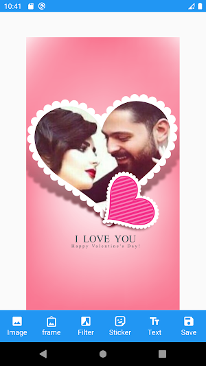 love Photo Frames - frame on pics Screenshot 3