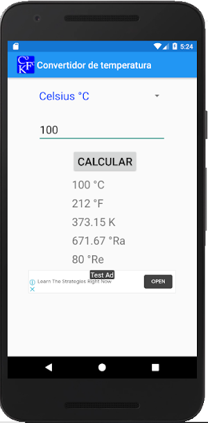 Convertidor de temperatura Screenshot 0