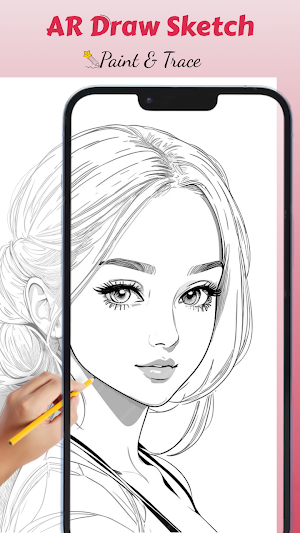 AR Draw Anime Sketch Screenshot 2