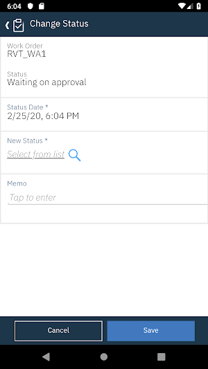 IBM Maximo Supervisor Screenshot 3