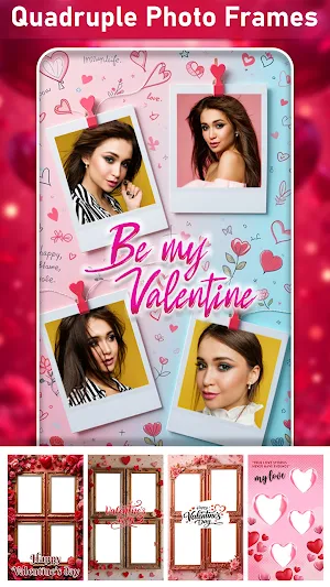 Valentine Day Love Photo Frame Screenshot 3