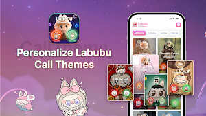 Labubu Color Call Theme Screenshot 0