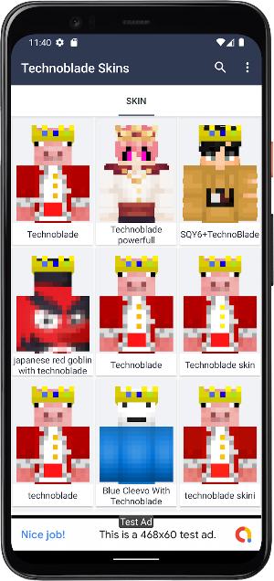 Technoblade Skins Screenshot 3