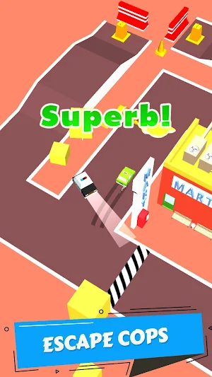 Drag Taxi Game Screenshot 2