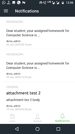 Vinayak School - Parent App Screenshot 3