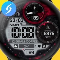SH065 Watch Face, WearOS watch