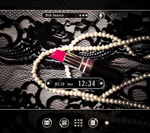 Stylish Theme-Rouge and Lace- Screenshot 0