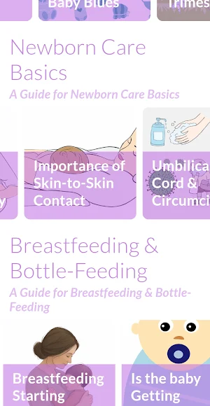 Breastfeeding & Newborn Care Screenshot 2