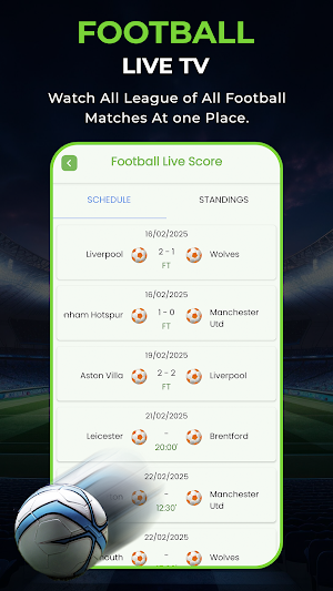 Live Football TV Streaming HD Screenshot 2