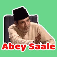 AbeySaale Sticker for Whatsapp