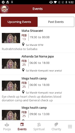 Sai Mandir BTM Screenshot 2