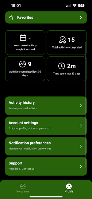 InForce Coach Screenshot 1