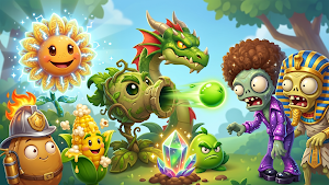 Plants vs Monsters 3D Defense Screenshot 2