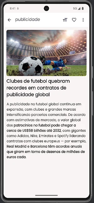 Futebol Brasil Brasileiro Screenshot 3