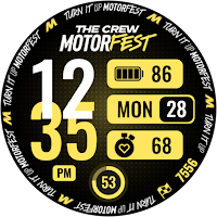 MOTORFEST Digital Watch Face