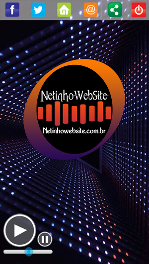Netinho web site Oficial Screenshot 1