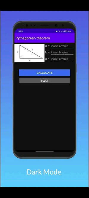 Pythagorean Theorem Calculator screenshot 7