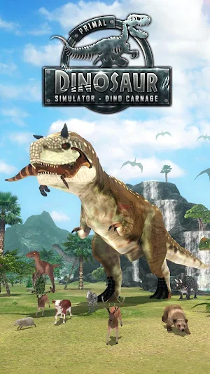 Primal Dinosaur Simulator - Dino Carnage Screenshot 0