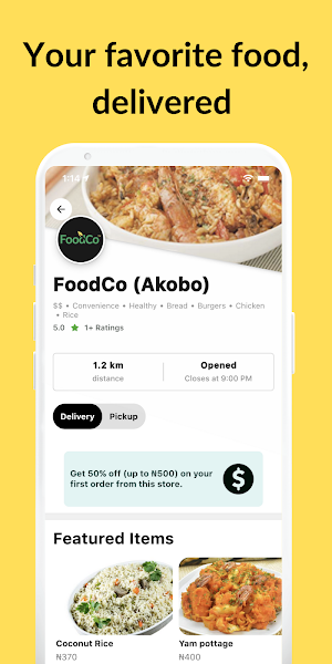 Heyfood - Food Delivery Screenshot 1