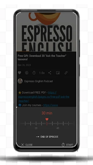 Espresso English podcast Screenshot 0
