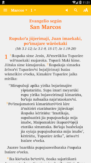 Letuama - Bible portions Screenshot 0
