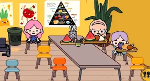 Toca School Boca Routine Ideas Screenshot 2