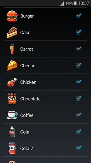 Food Food Live Wallpaper Screenshot 3