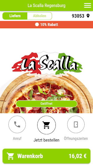 Pizza La Scalla Screenshot 0