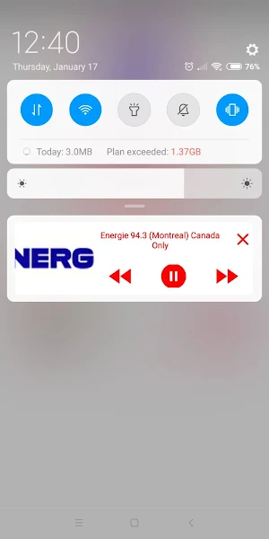 Radio Energie 94.3 Montreal Screenshot 1
