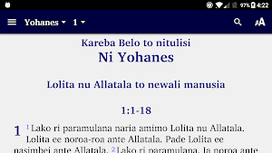 Alkitab Tado Screenshot 0