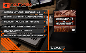Audiopedia 110 Synths-Samplers-Virtual Instruments Screenshot 1