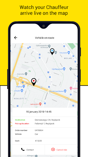 Taxi Service Iceland Screenshot 3