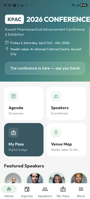 KPAC 2026: Pharma Conference Screenshot 0