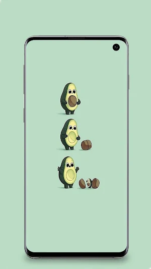 kawaii fruit wallpaper Screenshot 1