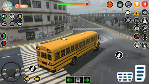 Euro Bus Game School Bus Games Screenshot 3