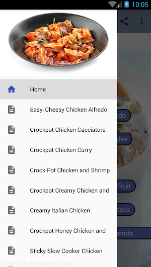 Crock Pot Chicken Recipes Screenshot 0