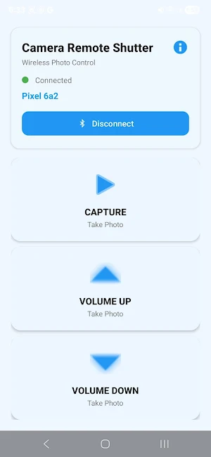 Camera Remote Shutter Screenshot 3